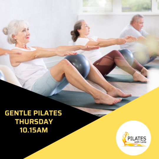 Gentle Pilates - Thursday 21st May 10.15am - 4 Week Block