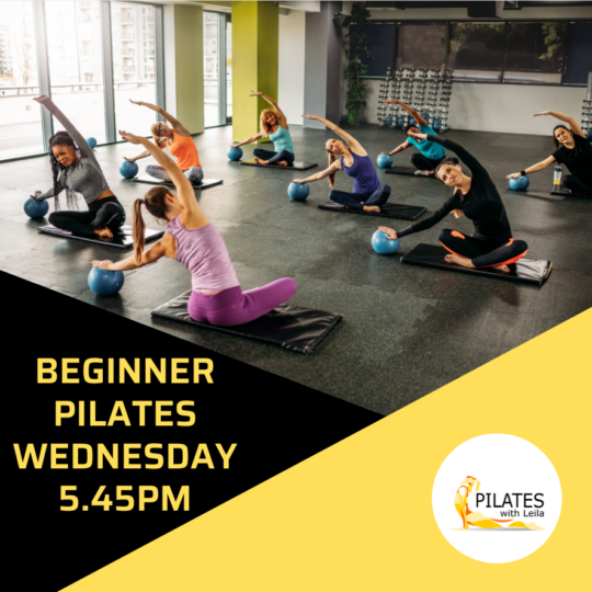 Beginner Pilates - Wednesday 3rd June - 4 Week Block
